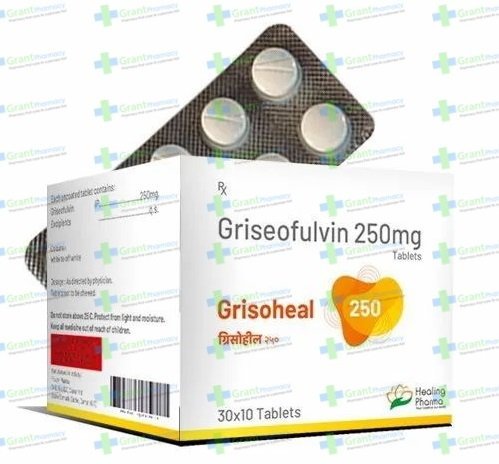 Grifulvin Anti-fungal Grantpharmacy Griseofulvin Antifungal Medicine | Treat Fungal Infections | Purchase Griseofulvin at Inexpensive Rates Fom Heal Pharmacy Online |